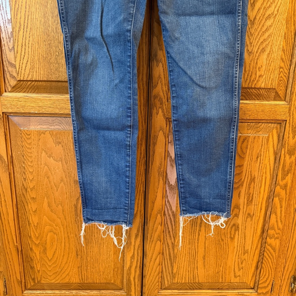 MADEWELL 10" High Rise Skinny Jeans Indigo Wash Size 31 - Picture 3 of 9